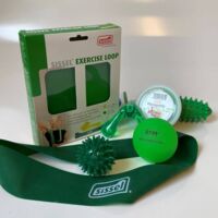 Anti-Stress-Bälle in grün aus dem Sortiment des Sanitätshauses Orthopädietechnik Nord