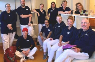 Teamfoto der Schuhtechnik-Mannschaft des Sanitätshauses Orthopädietechnik Nord