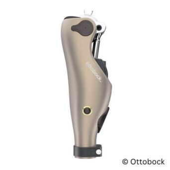 das  der Kenevo der Firma Ottobock - im Prothesen-Atelier Orthopädietechnik Nord